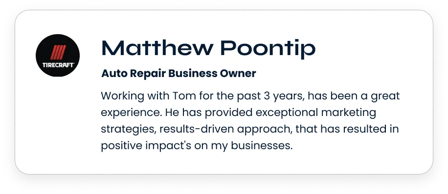 Google review from a PlumbElec Marketing client